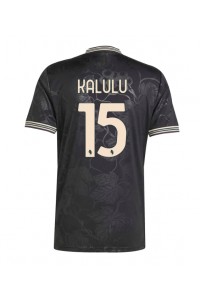 Juventus Pierre Kalulu #15 Jalkapallovaatteet Kolmaspaita 2025-26 Lyhythihainen